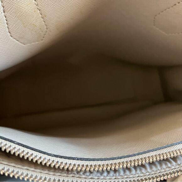 Michael Kors Mercer Heritage Signature Convertible Tote Handbag New Without Tags - Picture 6 of 12